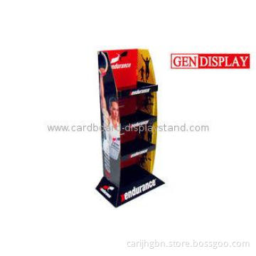 Sports Cardboard Display Stands , Full Printing Promotional